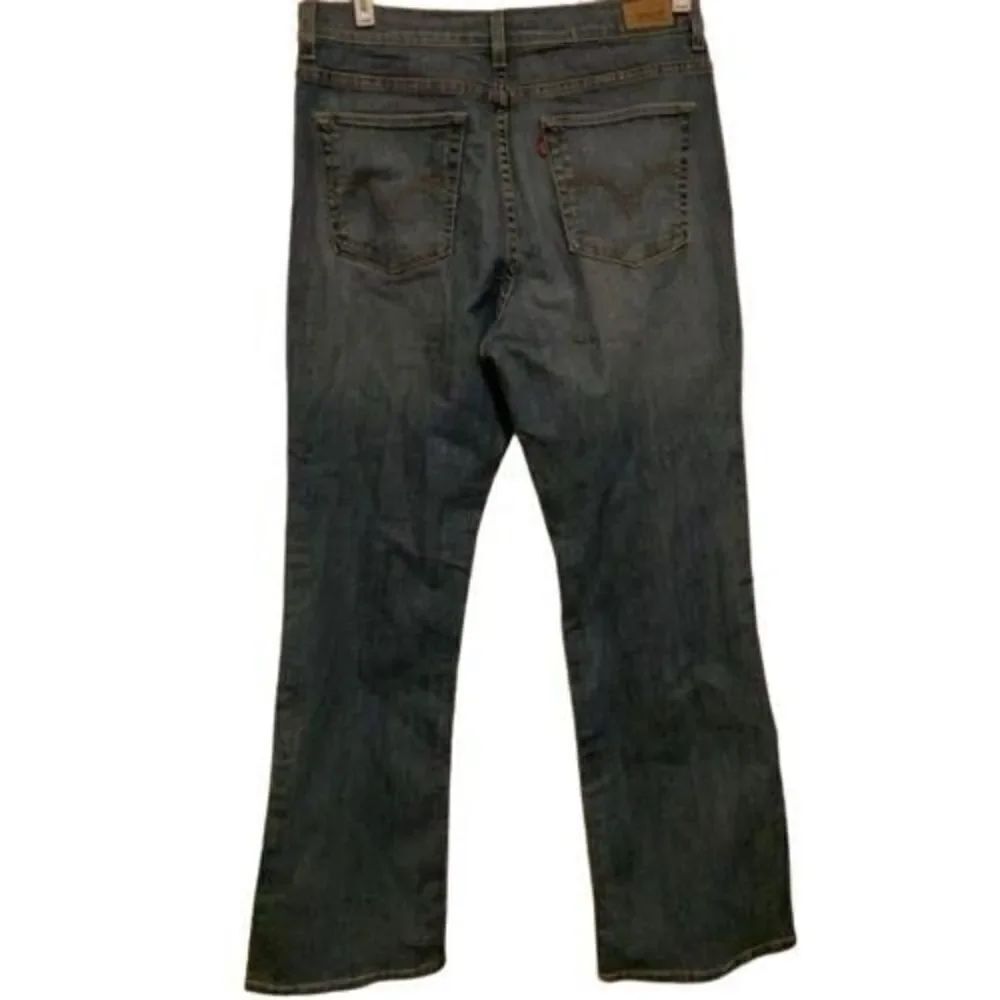 LEVI'S PERFECTLY SLIMMING BOOT CUT 512 SIZE 14 M JEANS